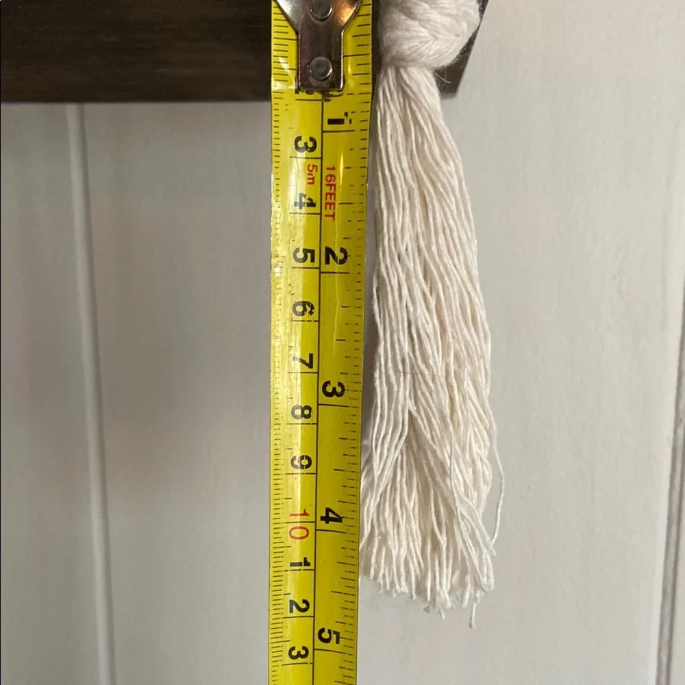 🪷Handmade Macrame Wall Shelf